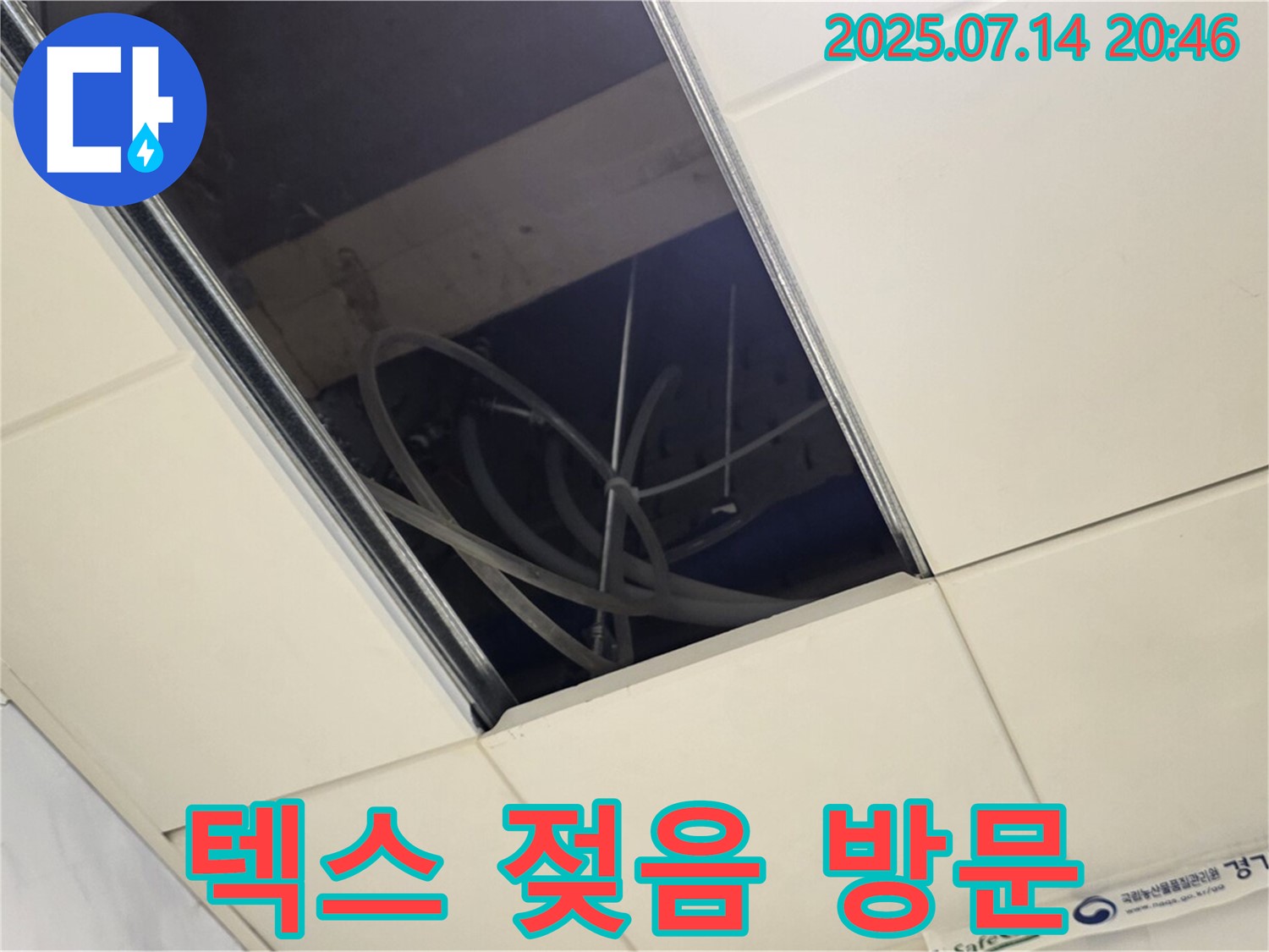 남양주 다산동 텍스 젖음 - 신속 누수 해결