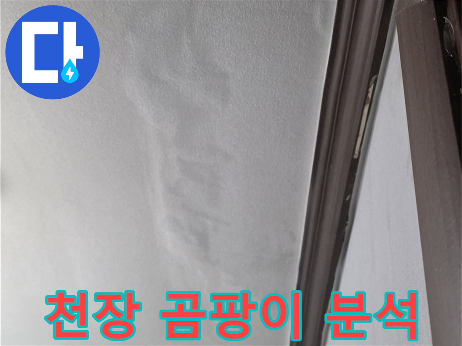 강북구 천장 누수 - 천장 곰팡이 원인 분석