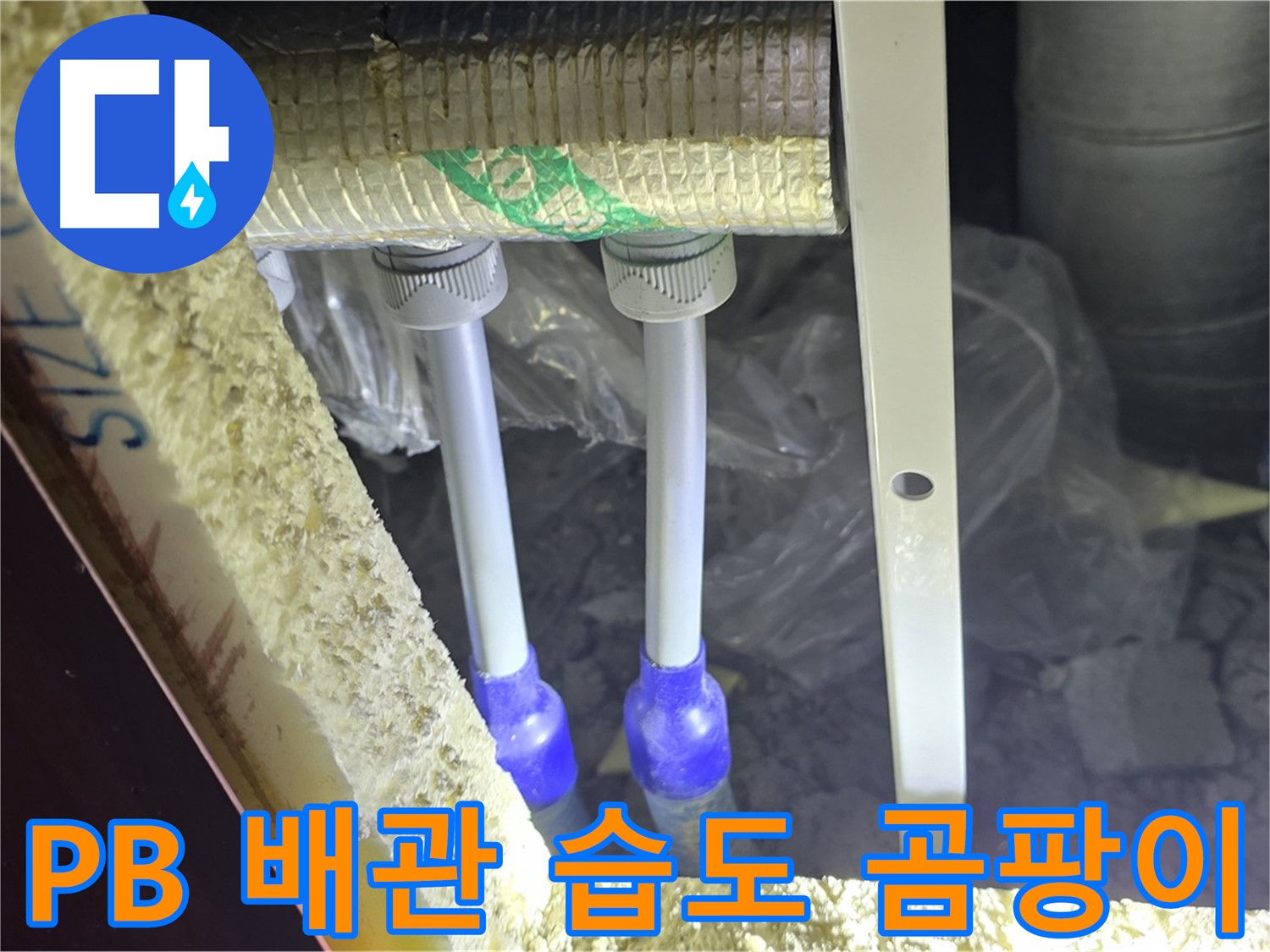 양주 자이 아파트 누수 - PB 배관 연결 부위 주변 습도 측정 및 곰팡이 발생 가능성 진단