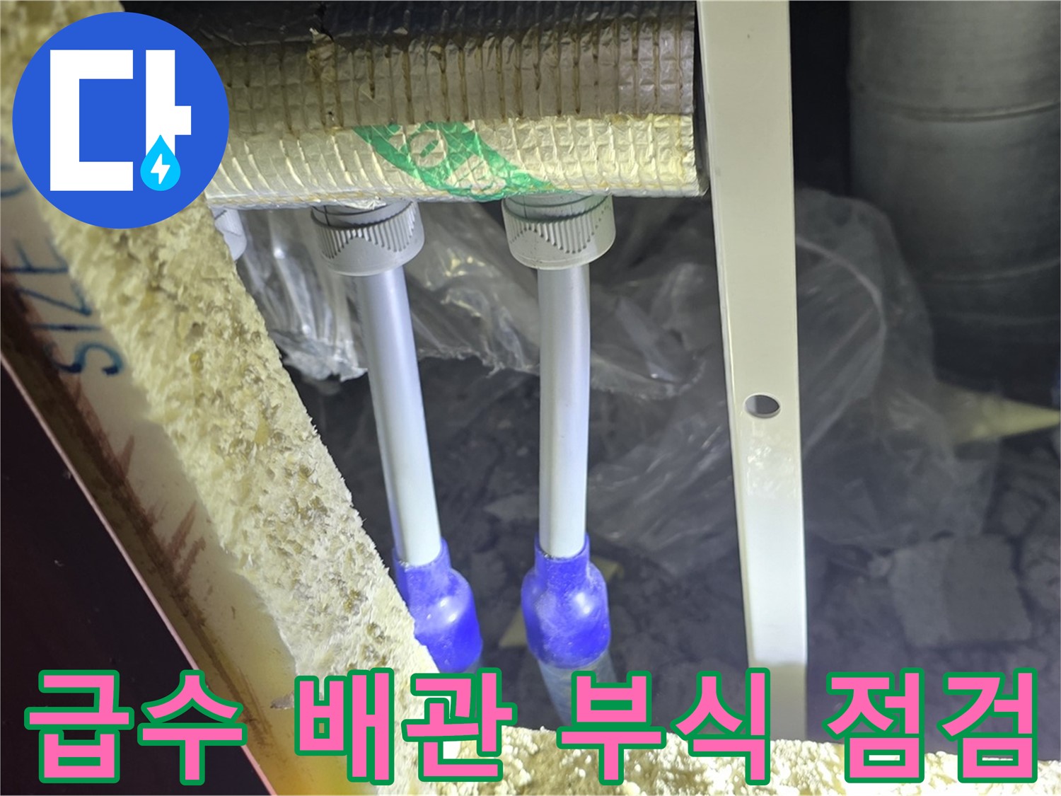 양주시 삼숭동 누수 - 급수 배관 부식 상태 상세 점검 및 교체 필요성 진단