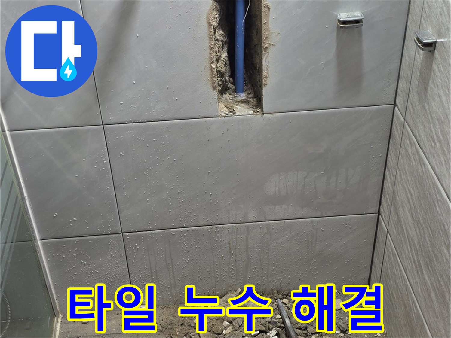 분당 쇳골로47번길 - 욕실 누수, 타일 누수 해결