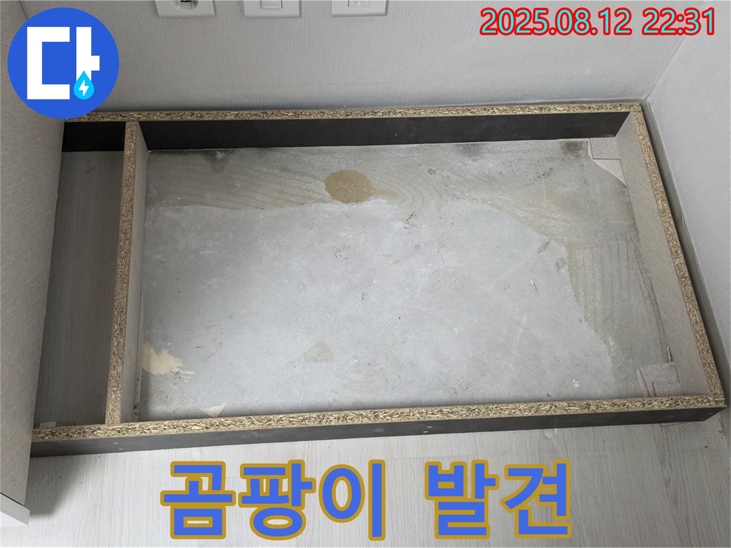 싱크대 철거 후 곰팡이 발견 - 꼼꼼한 제거 약속