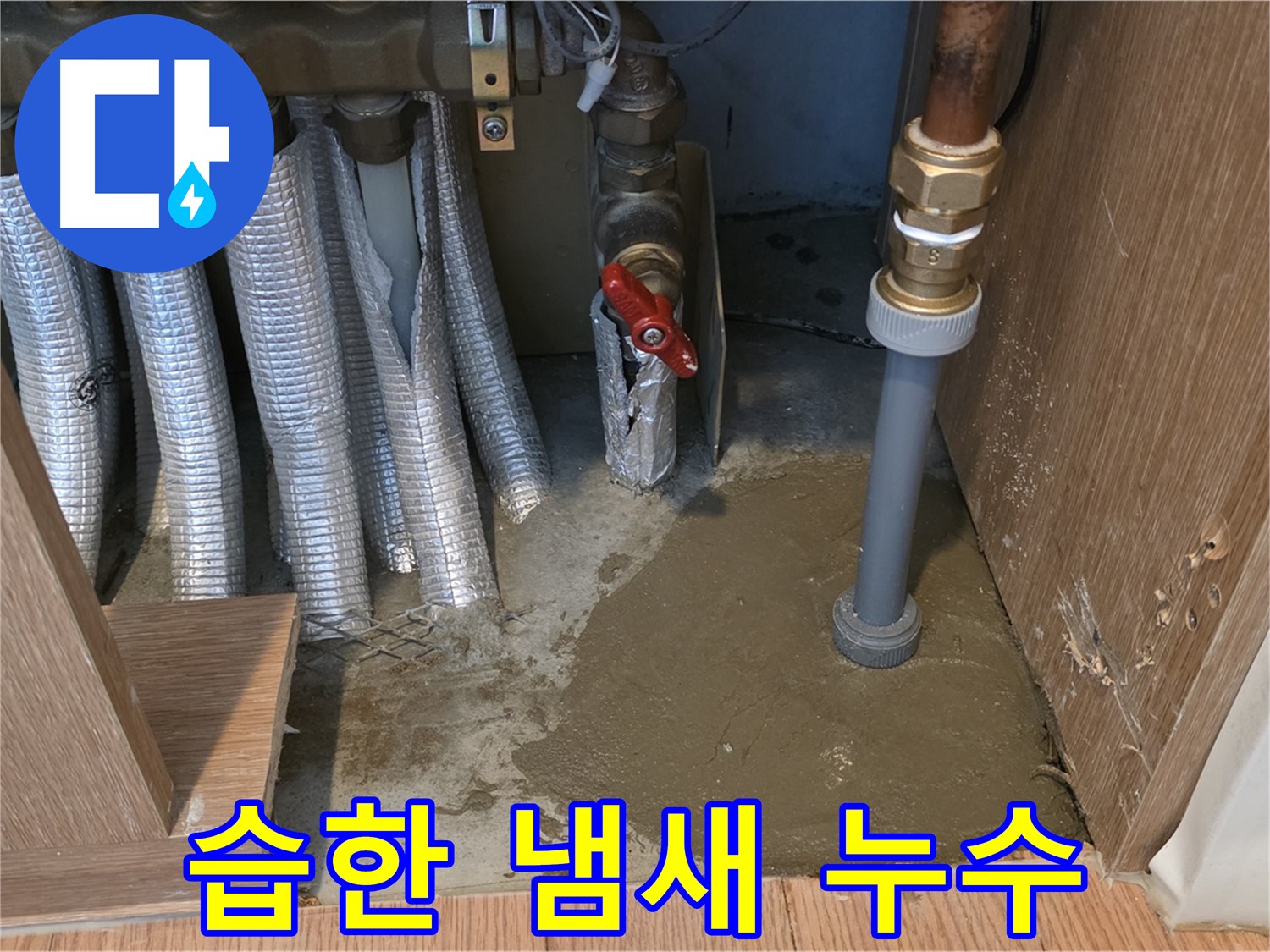 상암동 월드컵파크5단지 - 습한 냄새 - 누수 탐지 필요
