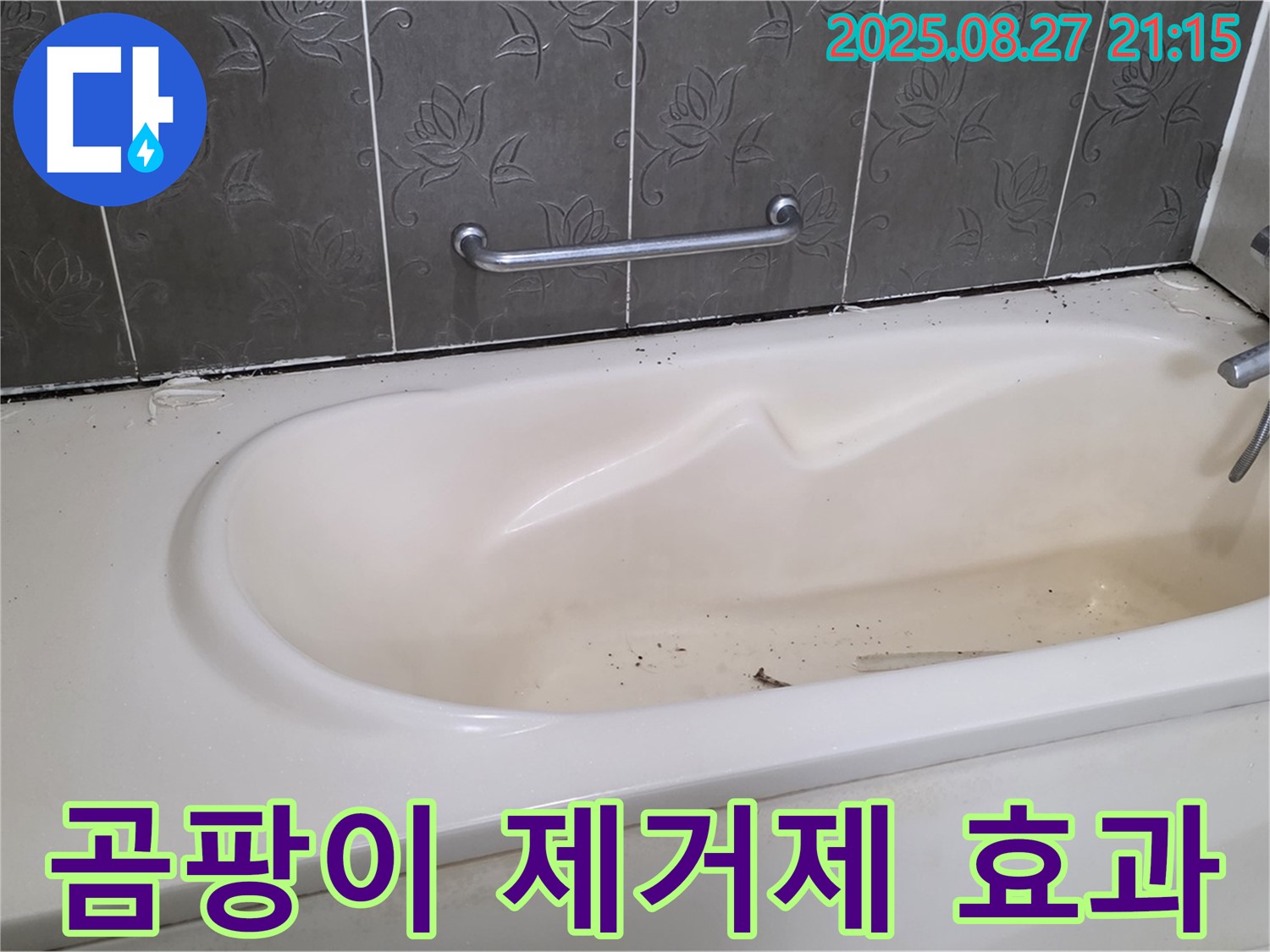 분당 욕조 - 곰팡이 제거제 효과 있을까