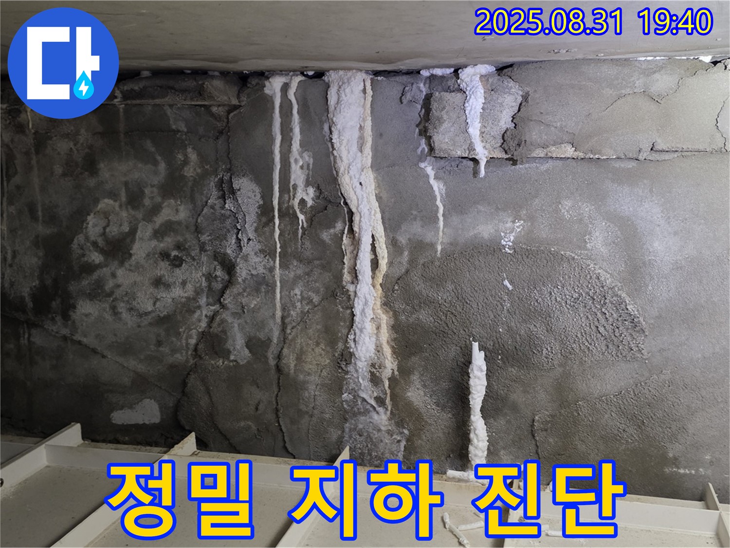 분당 건물 지하 콘크리트 누수 - 첨단 장비 사용하여 지하 누수 원인 꼼꼼하게 진단