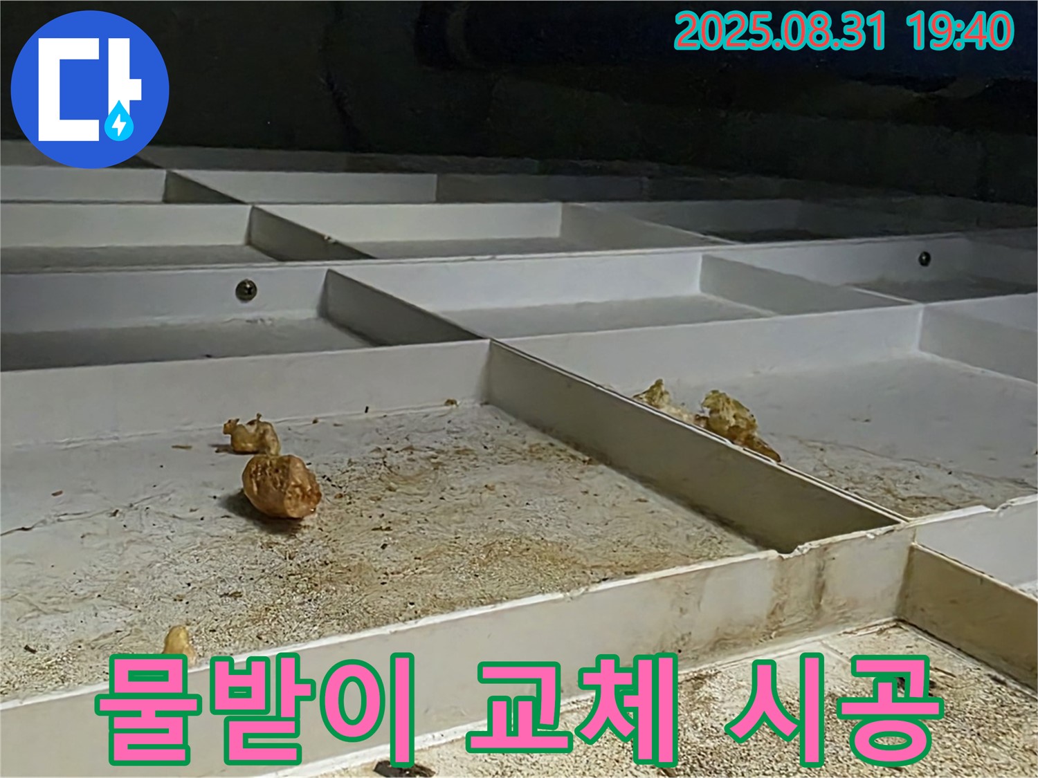 분당 산운동 누수 - 천장 SMC 물받이 완벽하게 교체 시공 완료