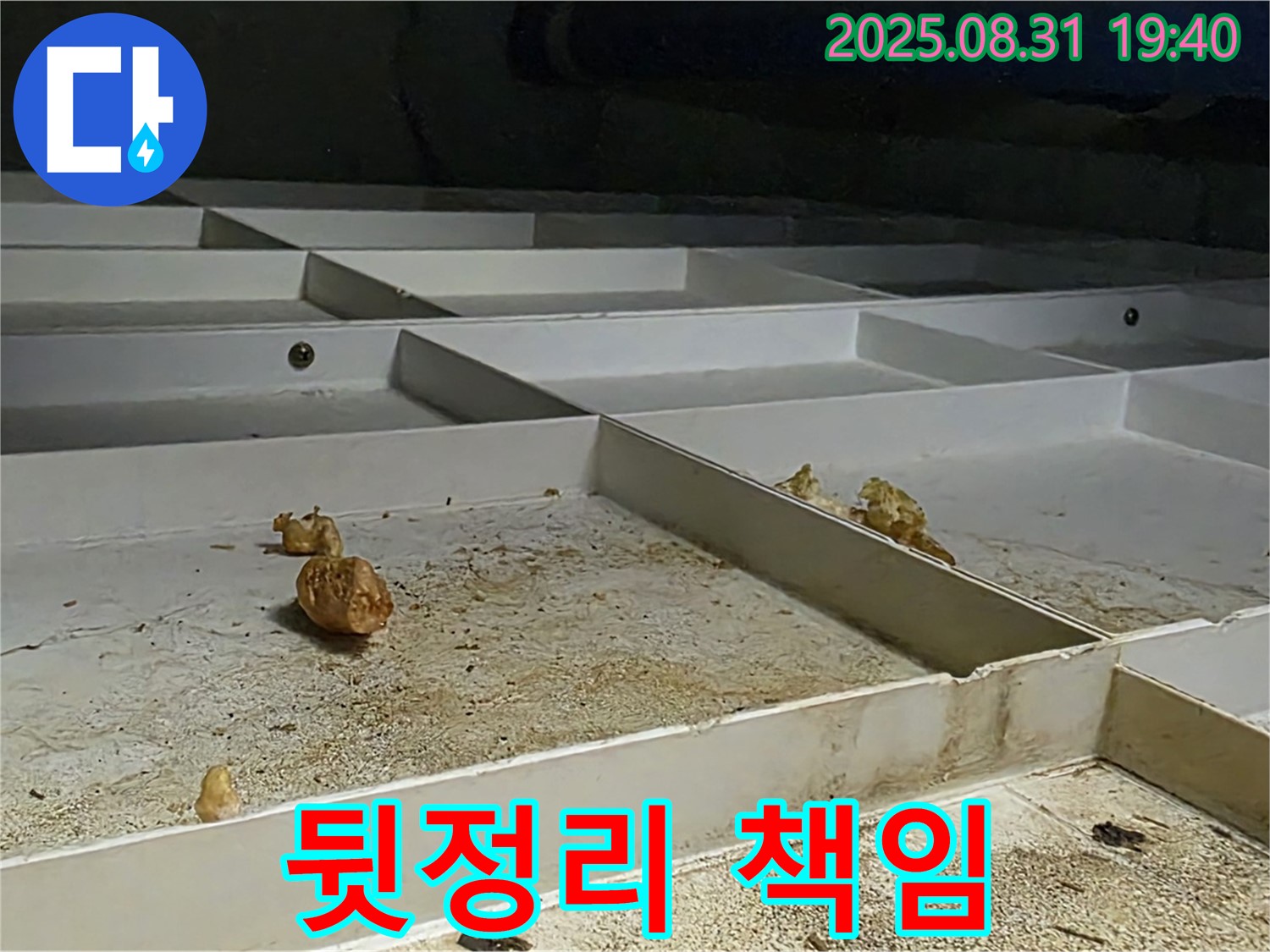 분당 산운로 누수 - 천장 누수, 누수 해결 후, 깔끔한 뒷정리까지 책임