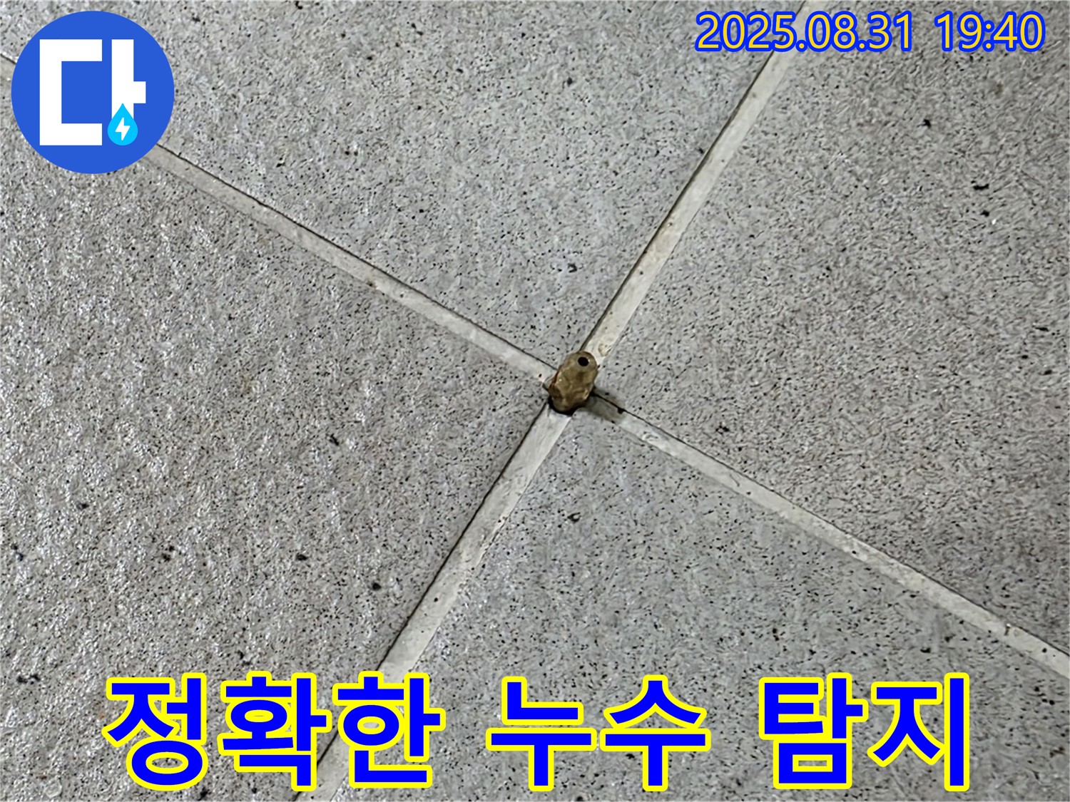 분당 산운마을 누수 - 첨단 장비로 타일 누수 지점을 정확하게 탐지!