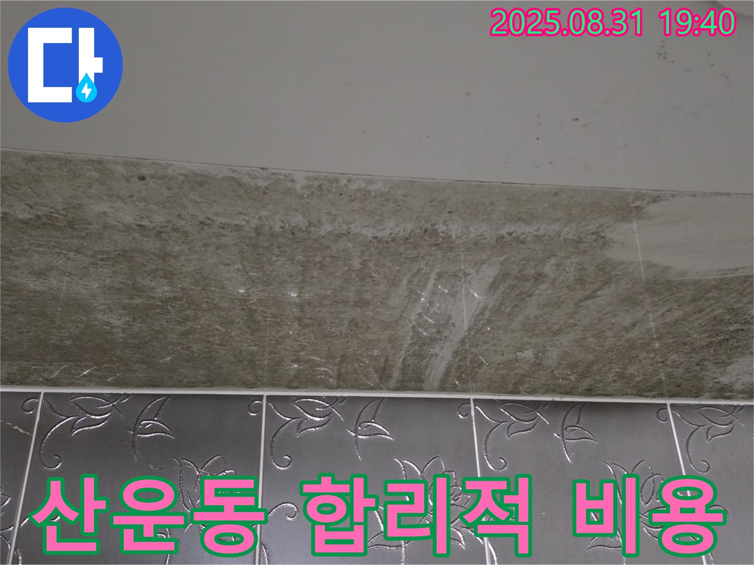 분당구 산운동 욕실 곰팡이 - 합리적인 비용! 최고의 서비스!
