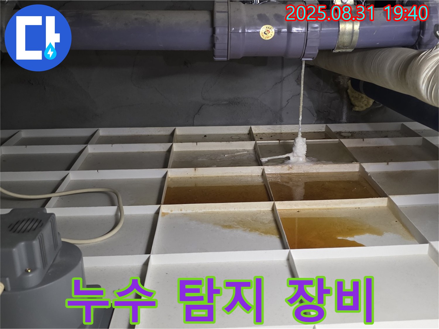 분당구 수내동 건물 누수 - 누수 탐지 장비로 습기 문제 해결