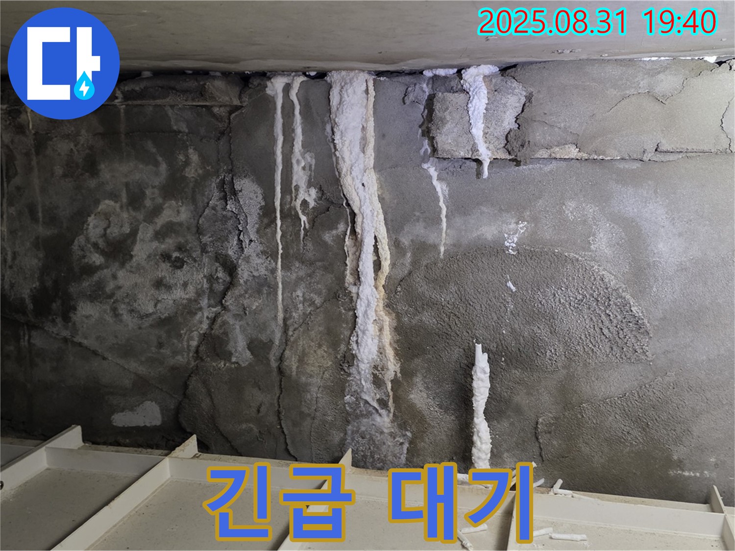 산운동 주택 지하 콘크리트 누수 - 24시간 긴급 대기, 신속한 누수 문제 해결
