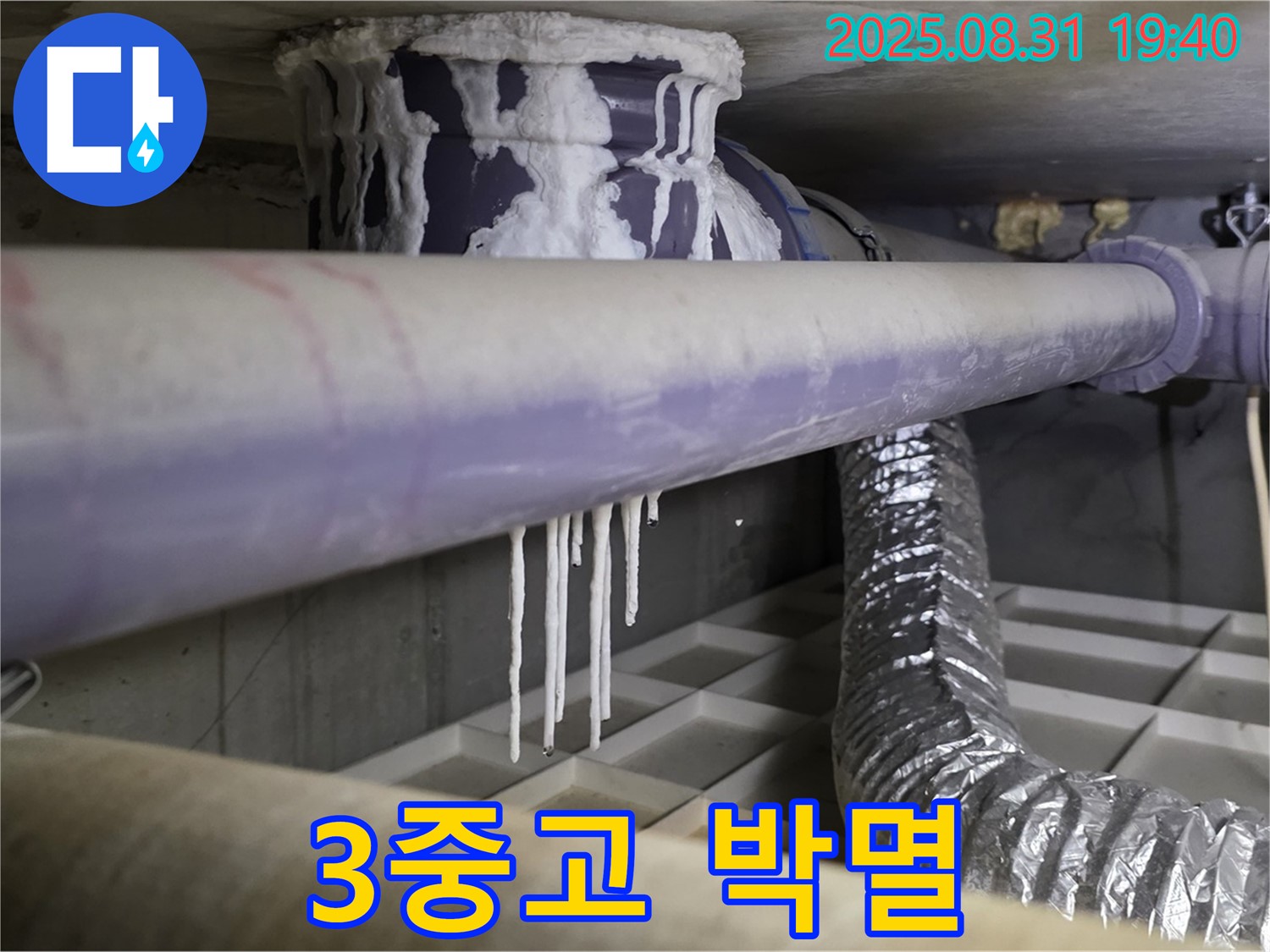 정자동 배관 누수 - 석회수, 곰팡이, 악취 3중고 완전 박멸 - 쾌적한 환경을 되찾다