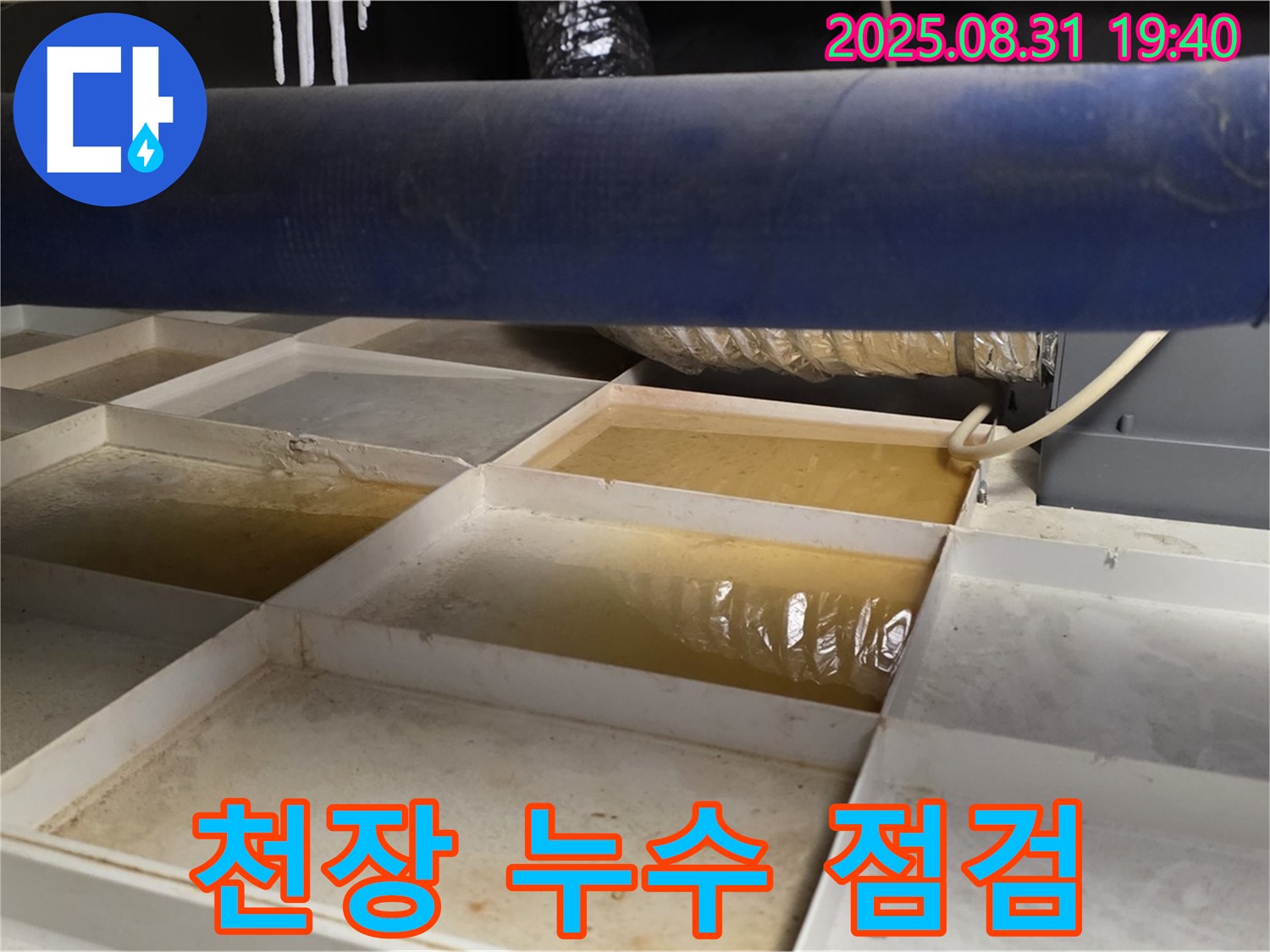 천장 누수 점검 - 꼼꼼하게 누수 원인 분석
