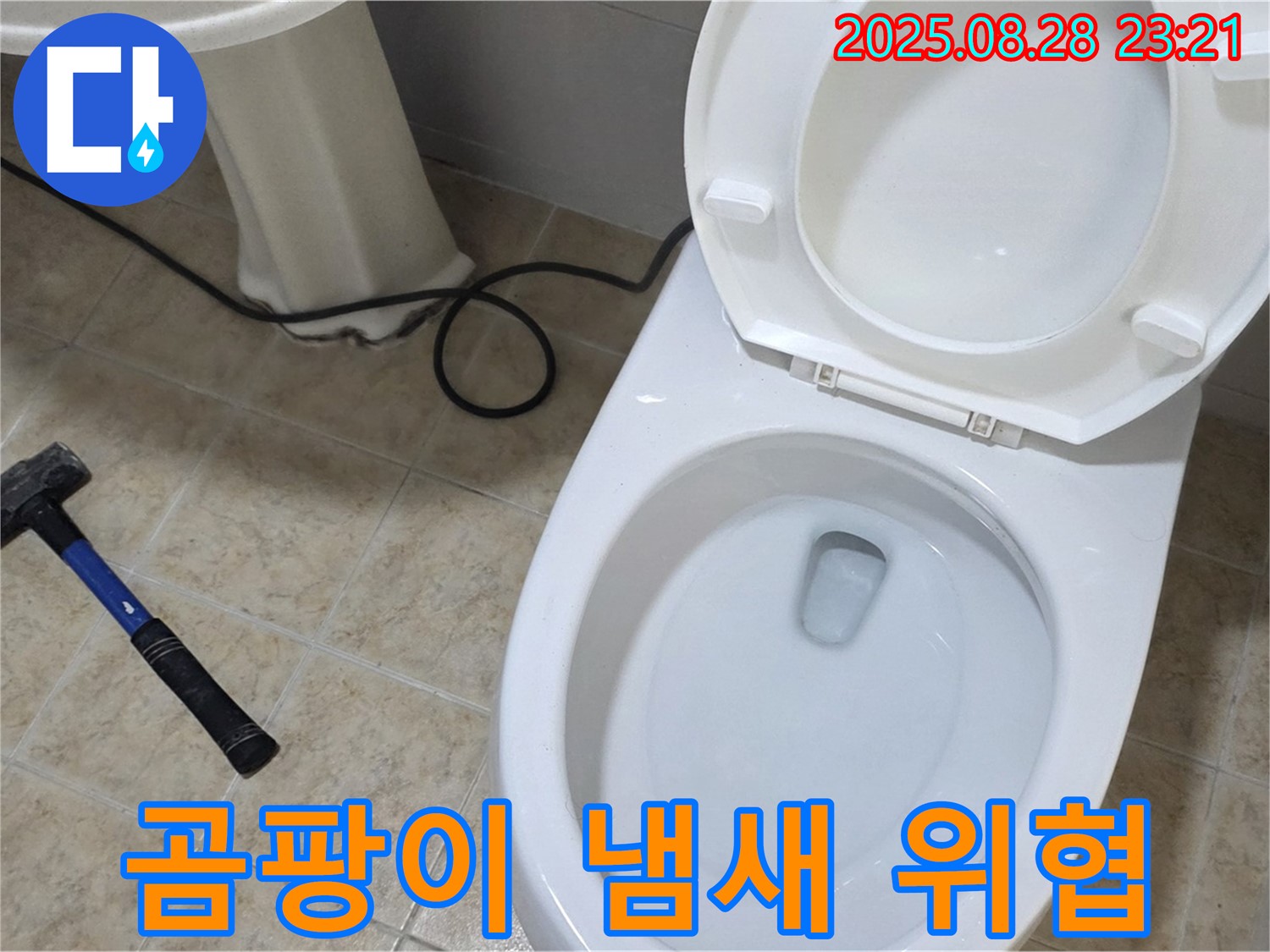 곰팡이 냄새 위협 - 누수 해결 필수