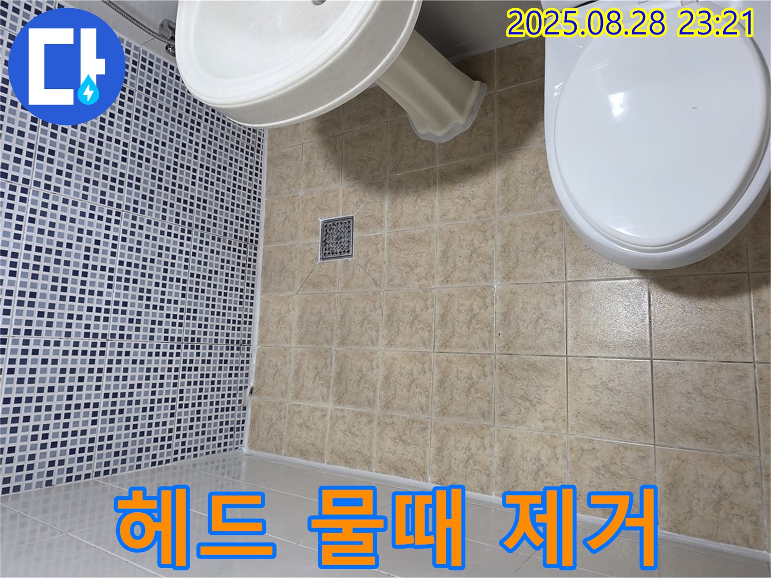 헤드 물때 - 깨끗한 물줄기로