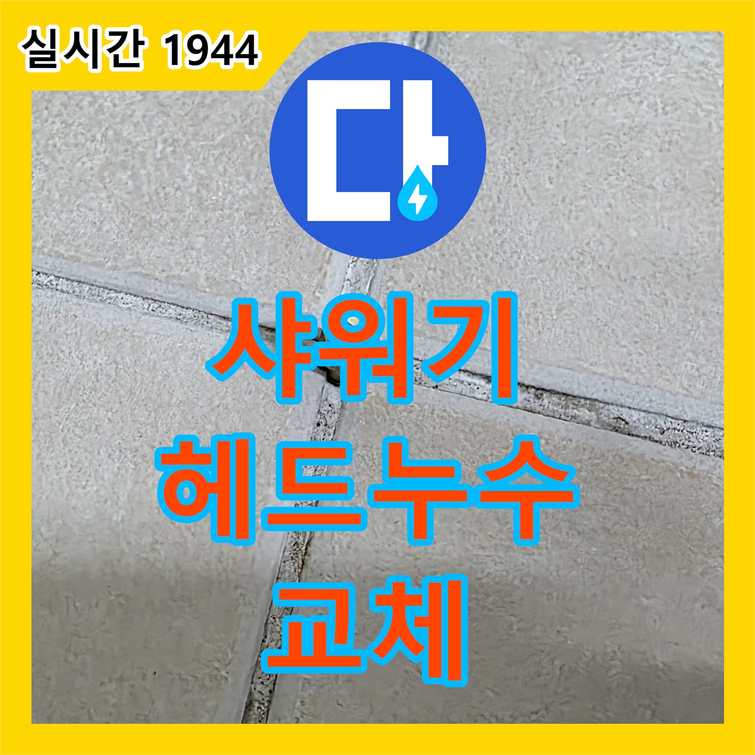 양주 백석, 누수탐지비용 합리적인 업체, 샤워기 헤드 누수 교체