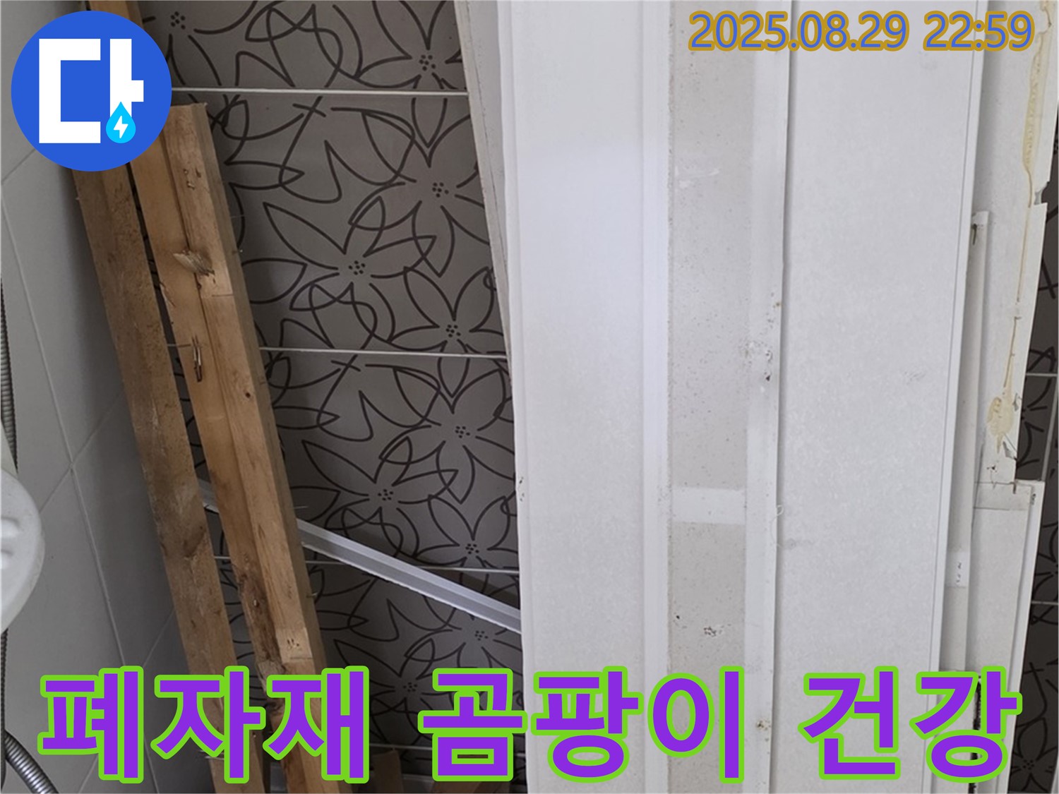 양주 백석 서광아침의빛아파트 누수 - 폐자재 속 곰팡이로부터 우리 가족 건강을 지켜주세요!