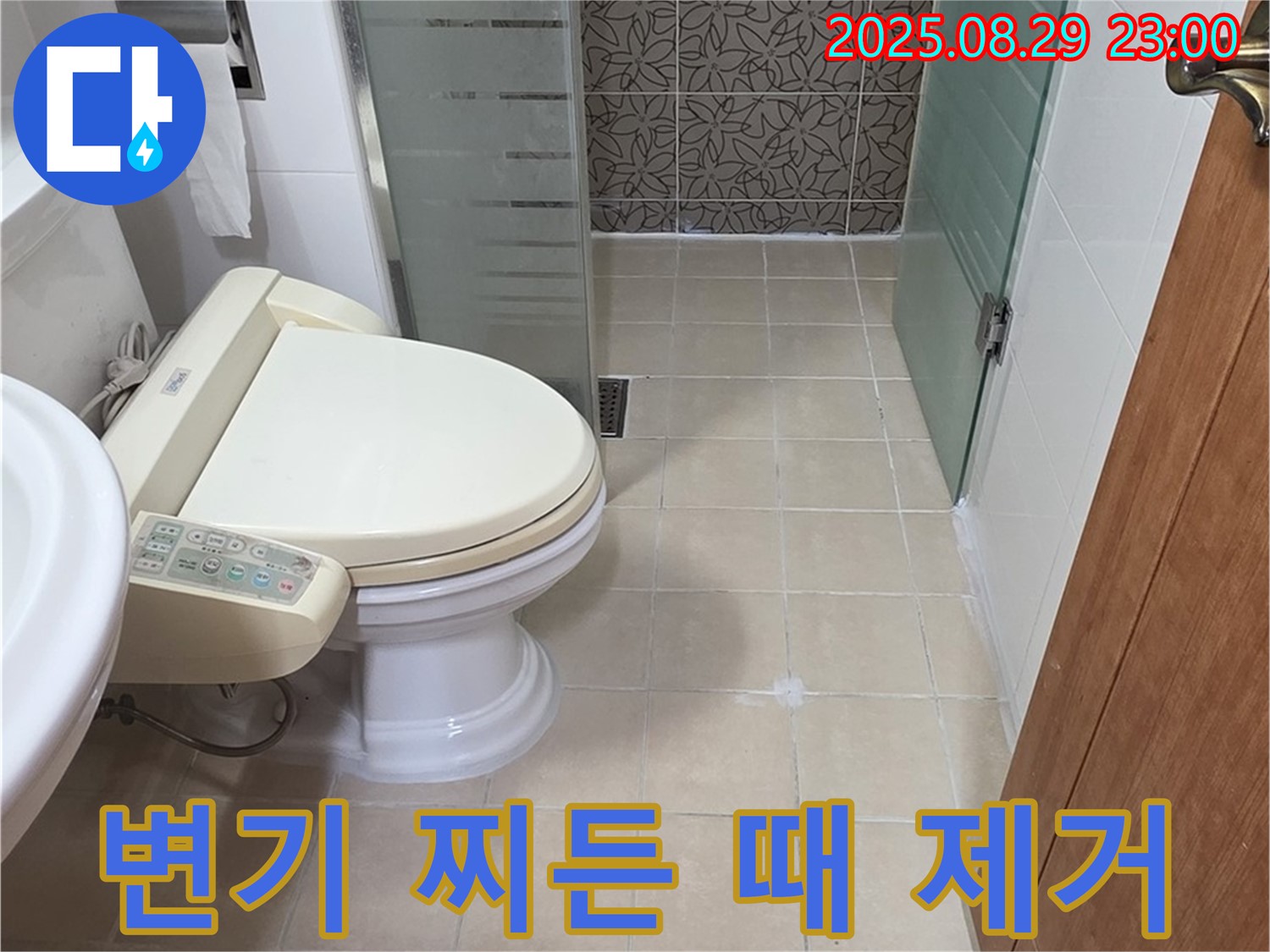 양주시 백석읍 서광아파트 변기 청소 - 살균 소독