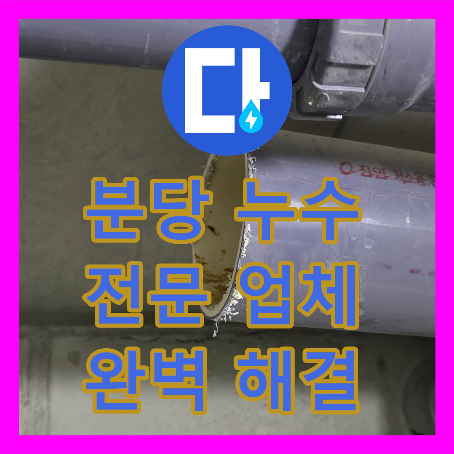 누수탐지전문업체, 꼼꼼한 점검으로 완벽 해결, 분당에서