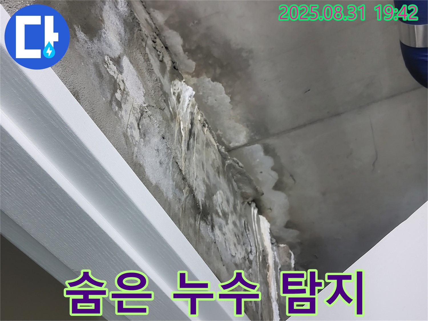 분당 운중동 천장 누수 - 최첨단 장비로 숨은 누수까지 완벽하게 탐지!
