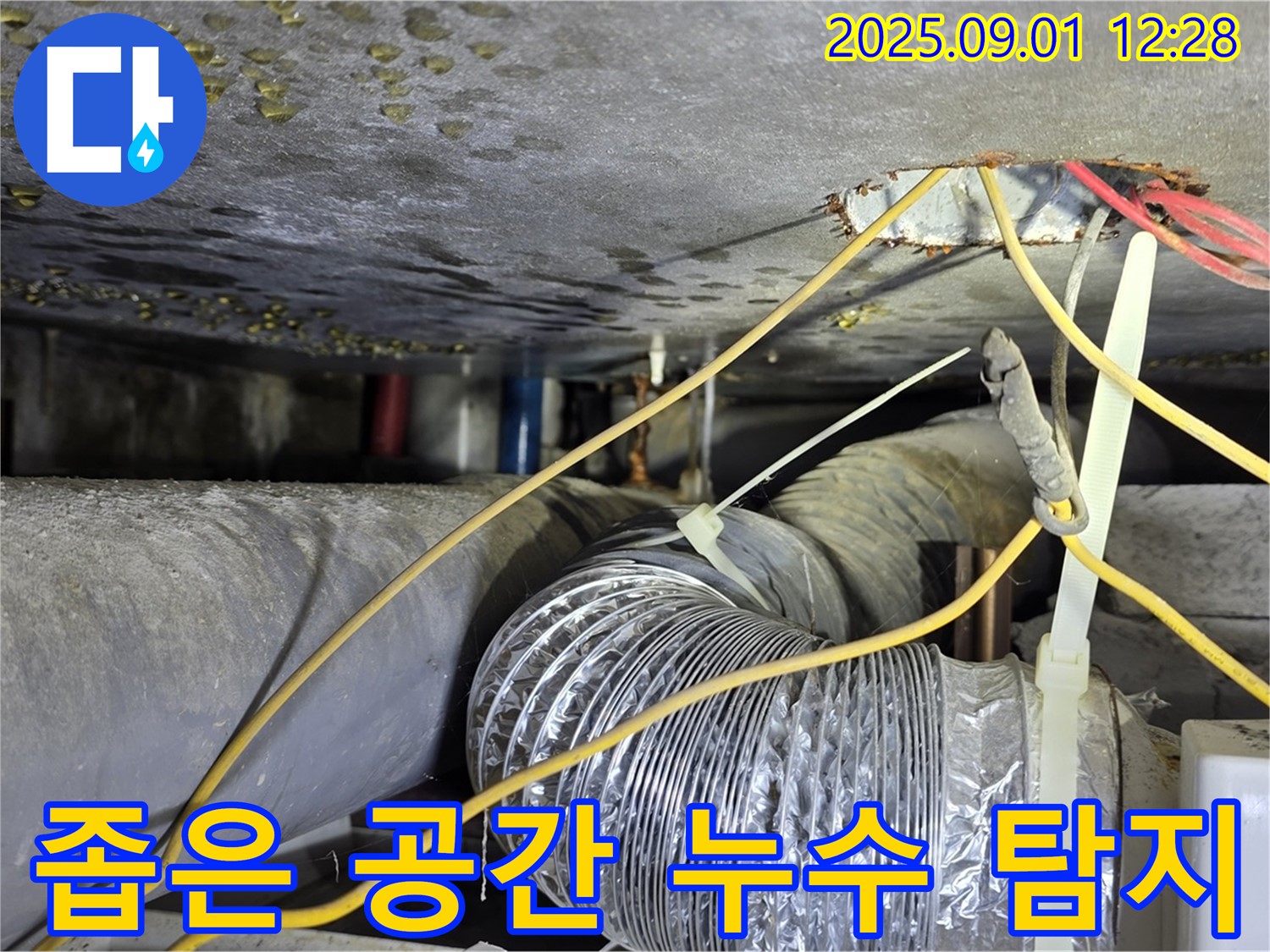 광진구 능동 누수 - 좁은 공간 누수도 숙련된 기술로 완벽하게 탐지