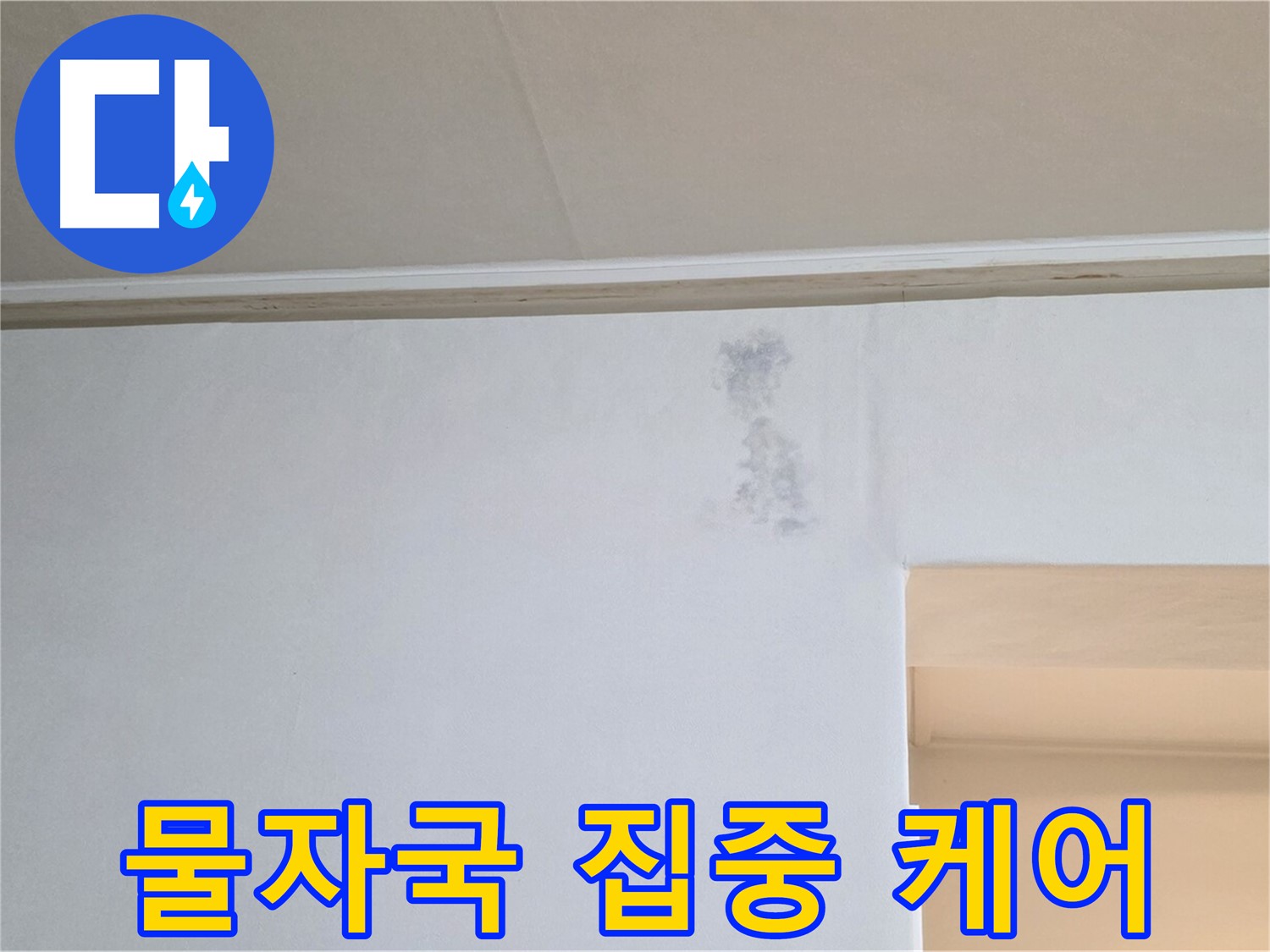벽 물자국 발생 부위 집중 케어 - 맞춤 솔루션