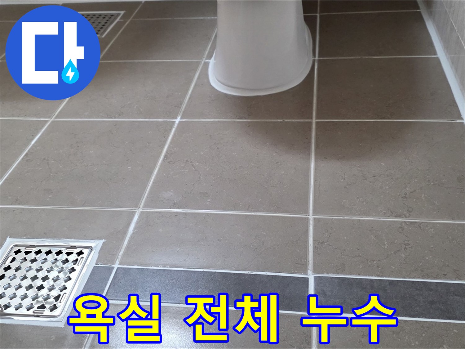 일동 욕실 전체 누수 - 전문적인 문제 해결 과정
