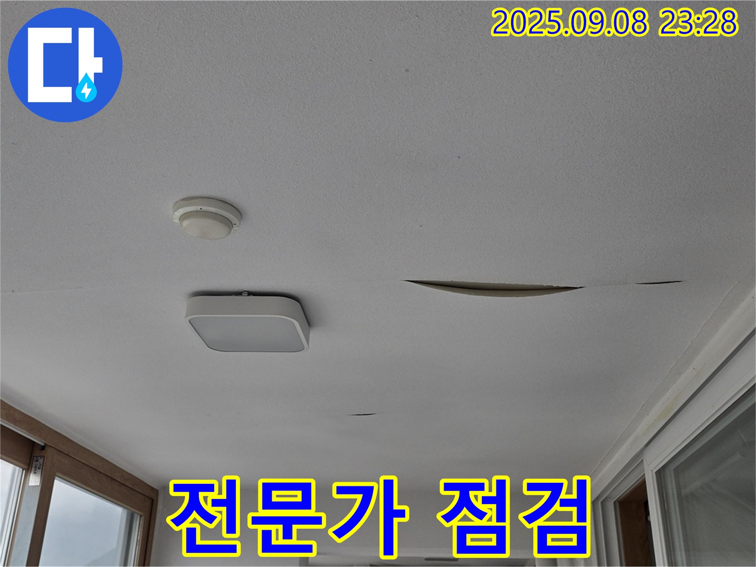 포천 일동 아파트 - 천장 누수 및 텍스 문제 전문가 점검 과정