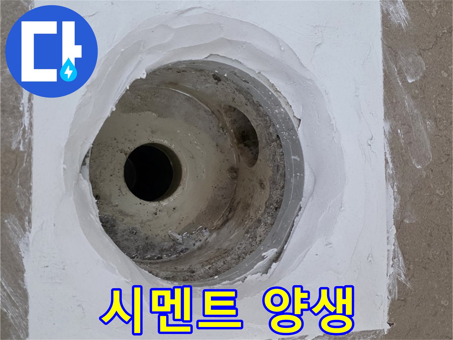 포천 일동면 시멘트 양생 - 꼼꼼하게 관리