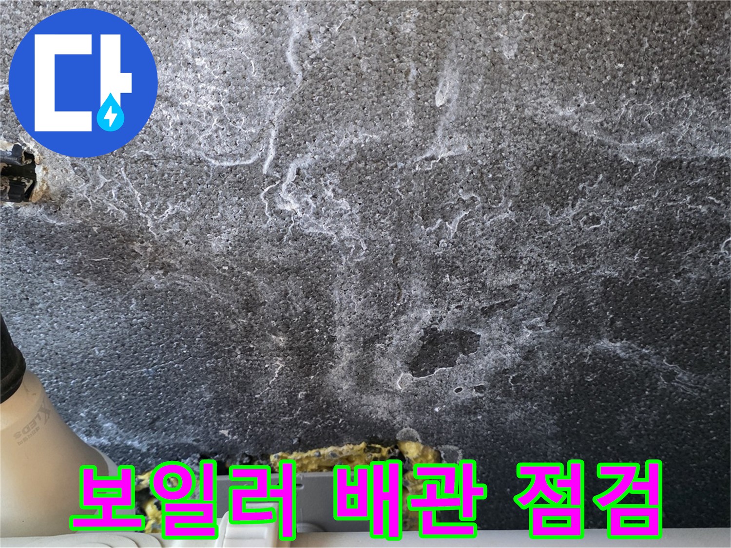 운정어반프라임 1201동 누수 - 보일러 배관 누수 신속 점검