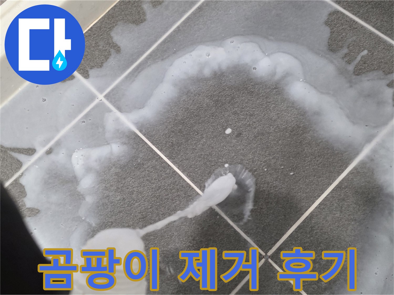 파주 동패동 아파트 욕실 - 곰팡이 제거 후 깨끗하게 변신한 욕실