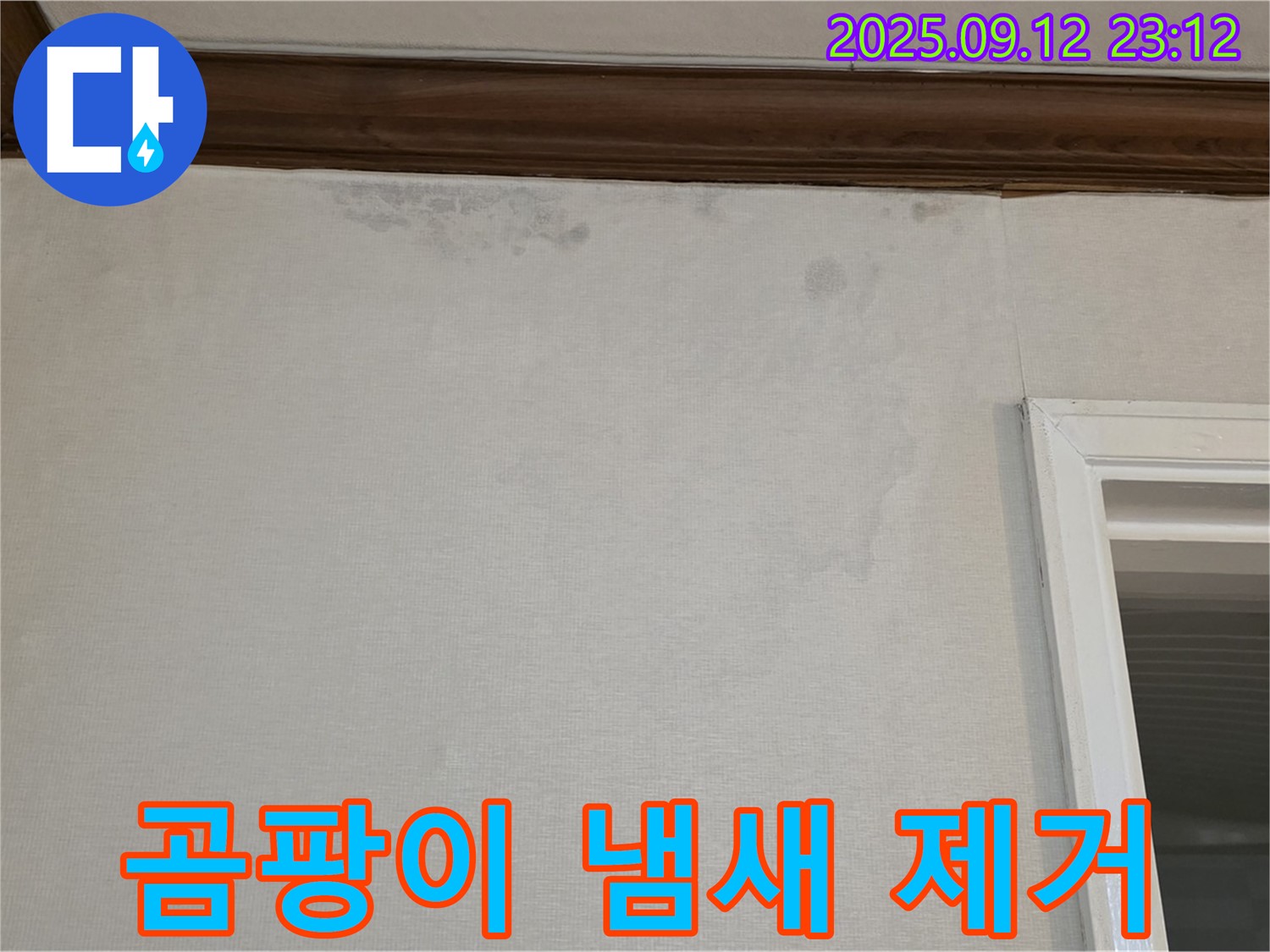 중계동 현대5차 아파트 벽 누수 - 곰팡이 냄새 제거 전문