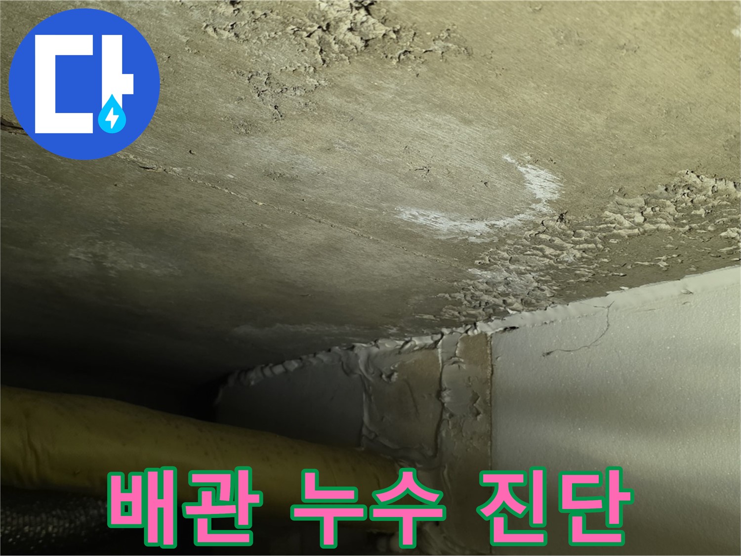 배관 누수 진단 - 정확한 위치 파악 - 신속한 보수