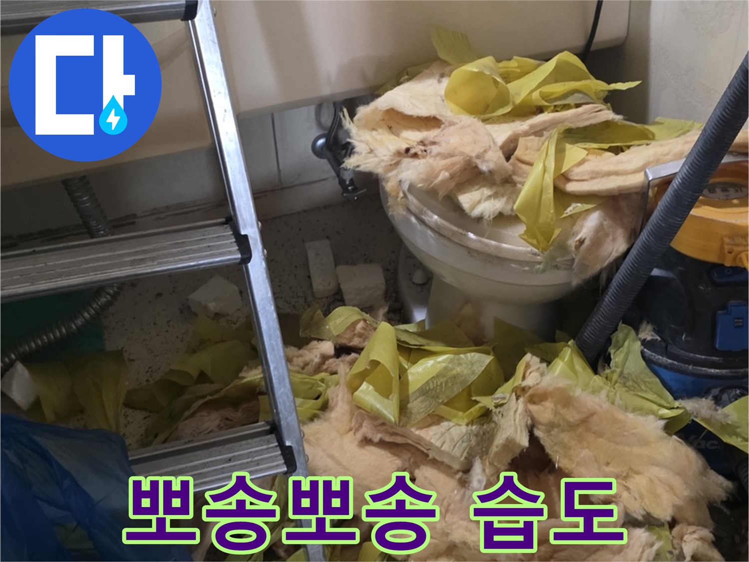 새절역현대아파트 누수 - 보온재 교체 후 뽀송뽀송 습도 유지