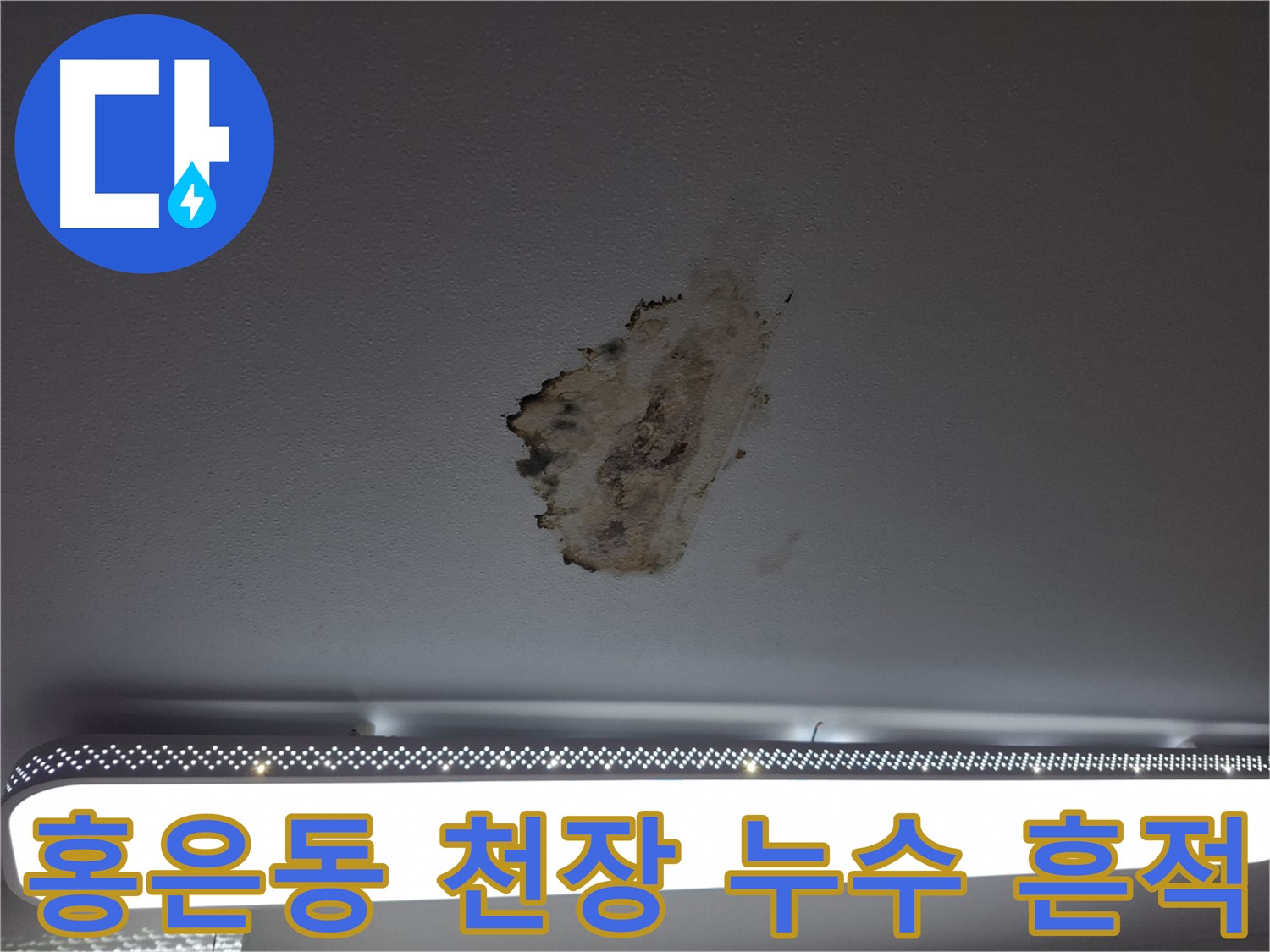 천장 누수 - 멈추지 않는 물과의 싸움