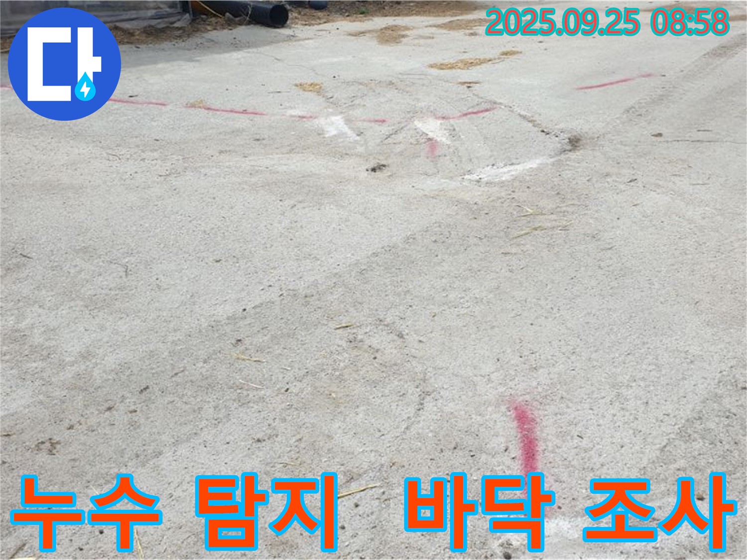 양주시 백석읍 누수탐지 - 바닥 누수 조사