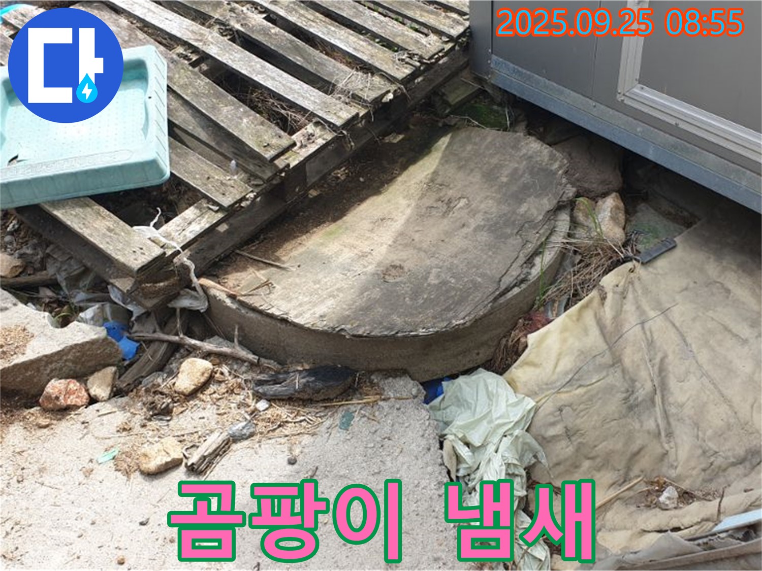 양주시 백석읍 복지리 누수 - 폐자재 속 곰팡이 냄새 건강 위협