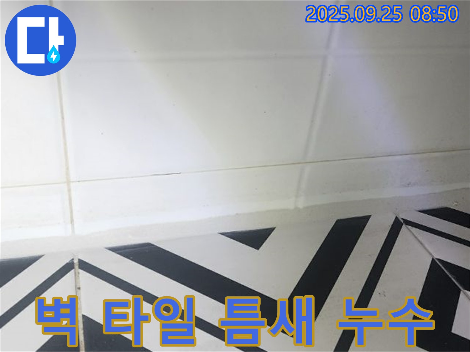 양주시 백석읍 오산리 벽 타일 틈새 누수 - 꼼꼼한 시공으로 누수 걱정 없이!