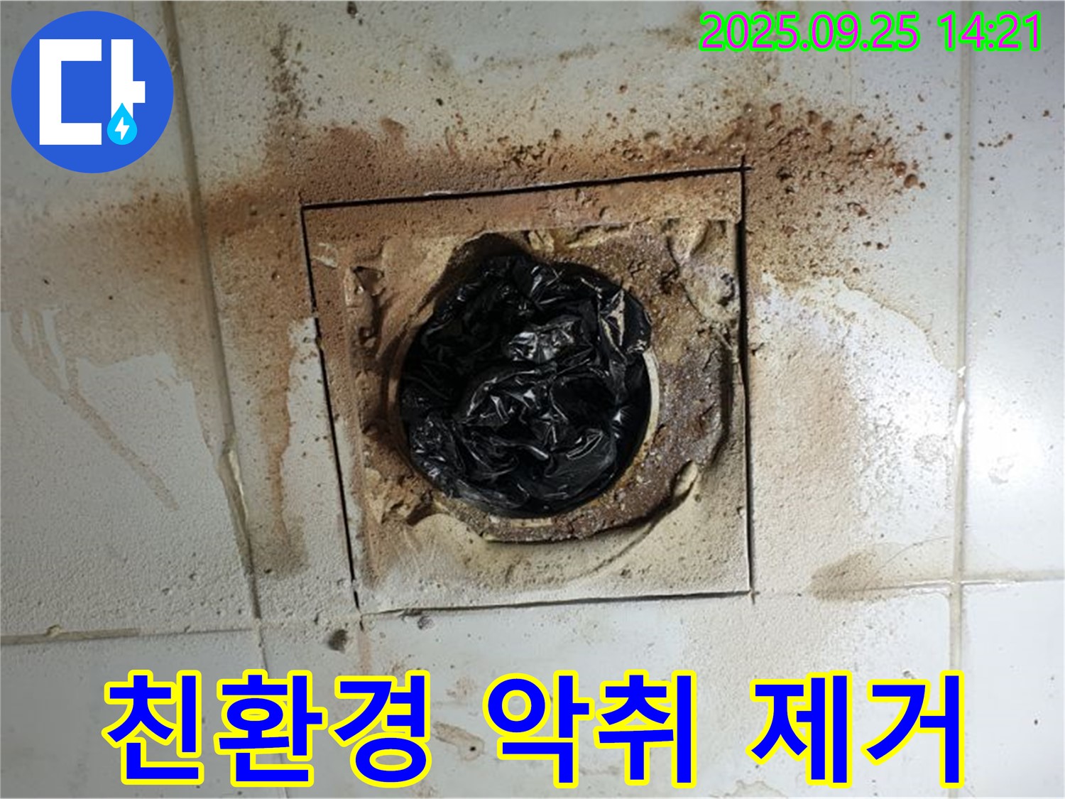 의정부1동 악취 배수구 - 친환경 약품으로 냄새까지 싹