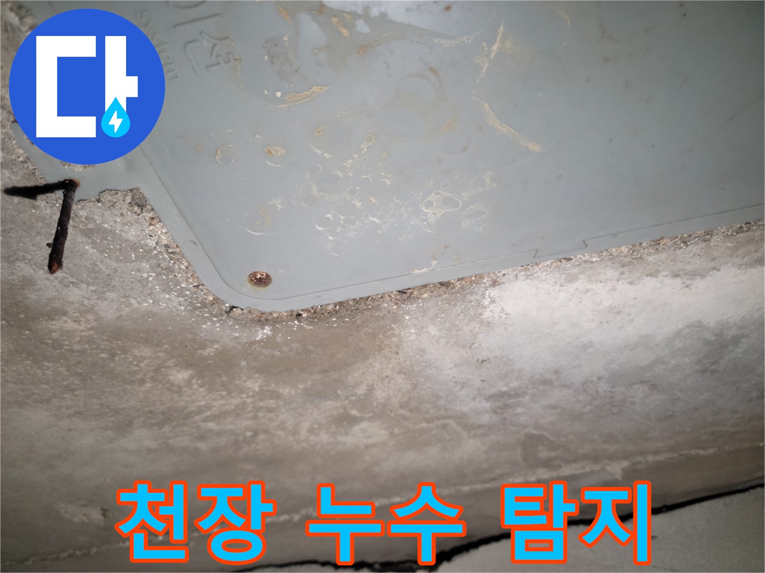 동두천 누수 - 천장 누수 탐지 작업 진행 - 첨단 장비 활용