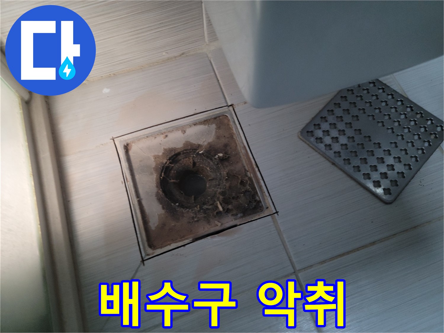 욕실 배수구 - 심한 악취 발생 - 냄새 제거 및 누수 점검