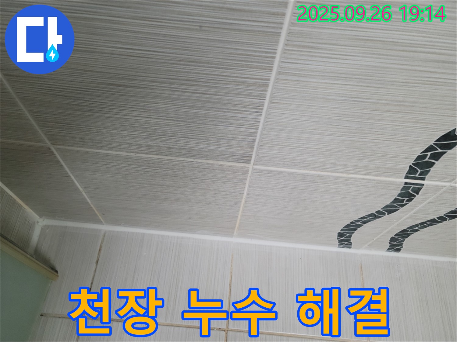 천장 누수 해결 - 꼼꼼하게 해결!