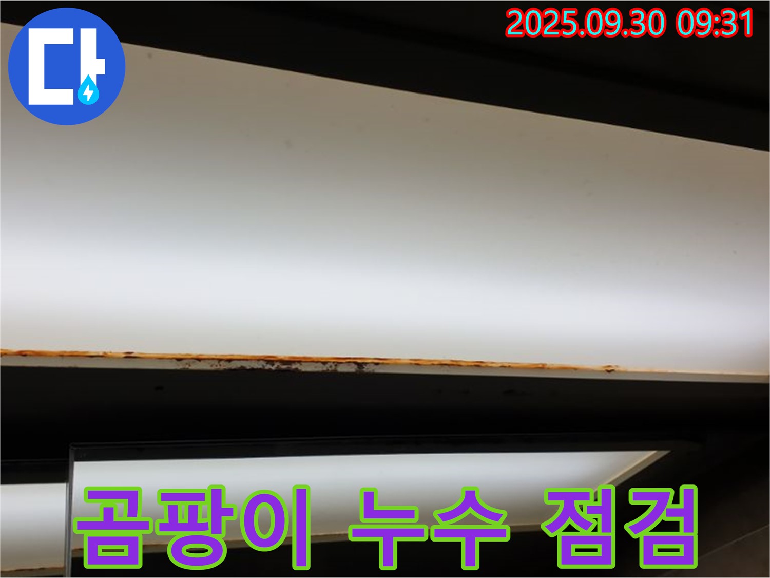 광적면 석우리 누수 - 곰팡이 발생! 긴급 누수 점검 진행