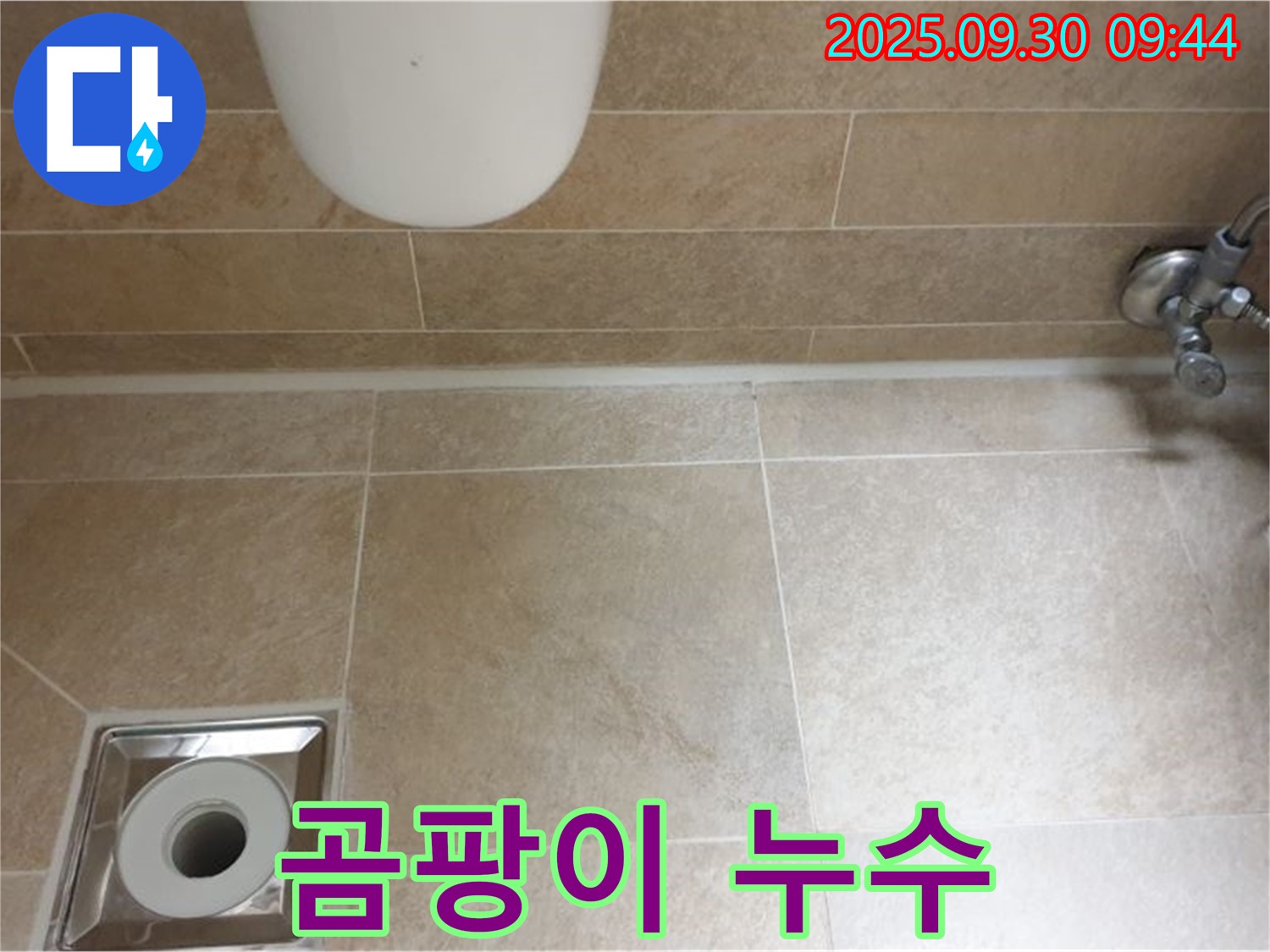 양주시 광적면 석우리 변기 테두리 곰팡이 누수 - 꼼꼼한 시공으로 완벽 해결!