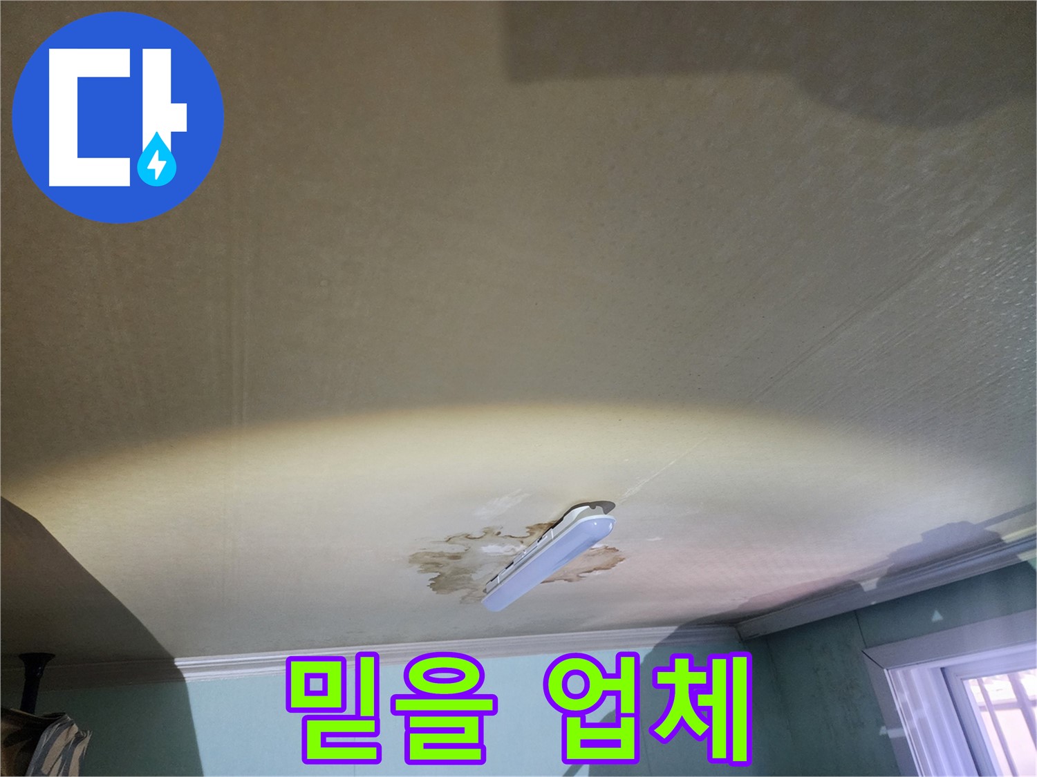 건물 주택 아파트 누수 - 믿을 수 있는 누수 전문 업체