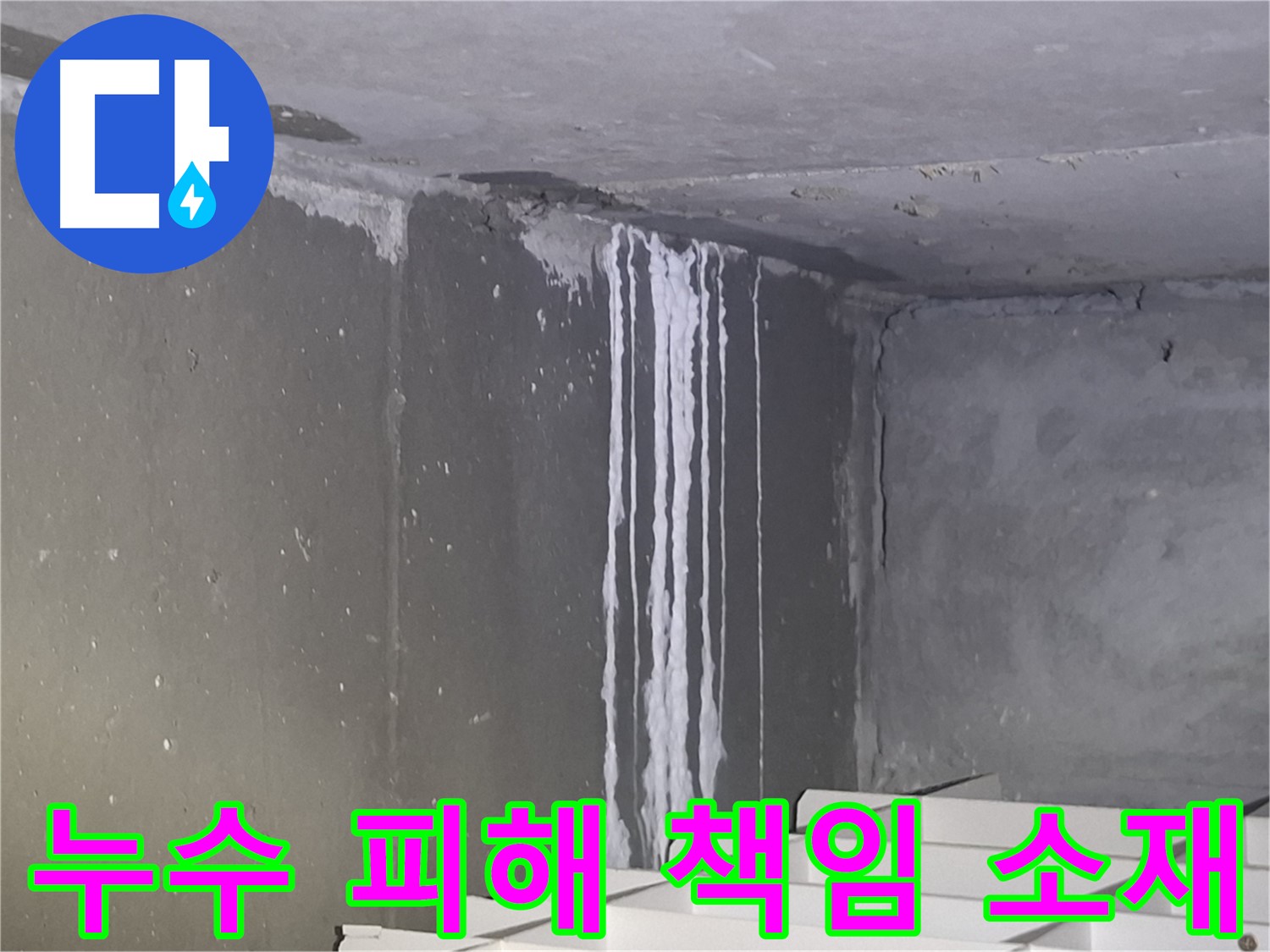 봇들마을 누수 - 책임 소재는 누구에게?