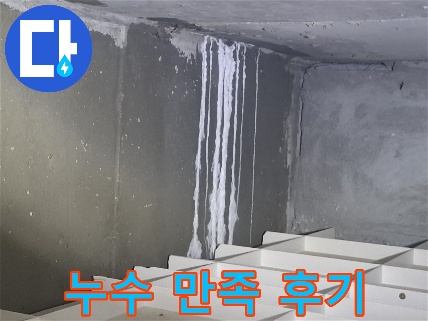 봇들마을2단지 아파트 누수 - 완벽 해결 후 고객 만족 후기!