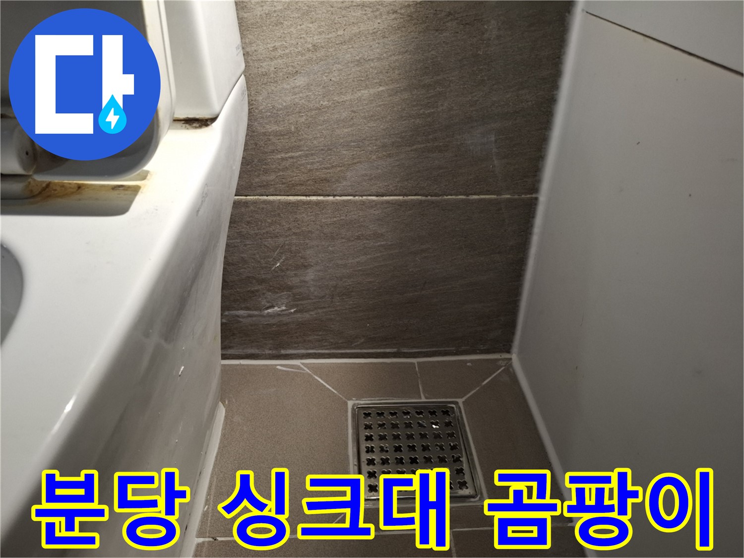 분당 싱크대 하부장 곰팡이 - 누수 의심