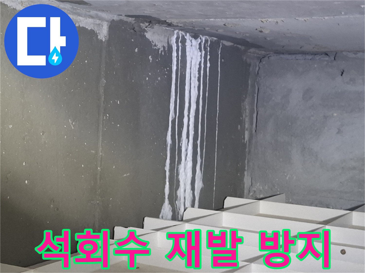 성남 분당 봇들마을 누수 - 석회수 누수 재발 방지를 위한 완벽 시공!