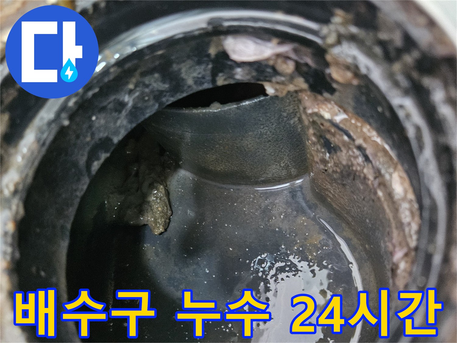배수구 누수 - 24시간 긴급 출동, 즉시 해결